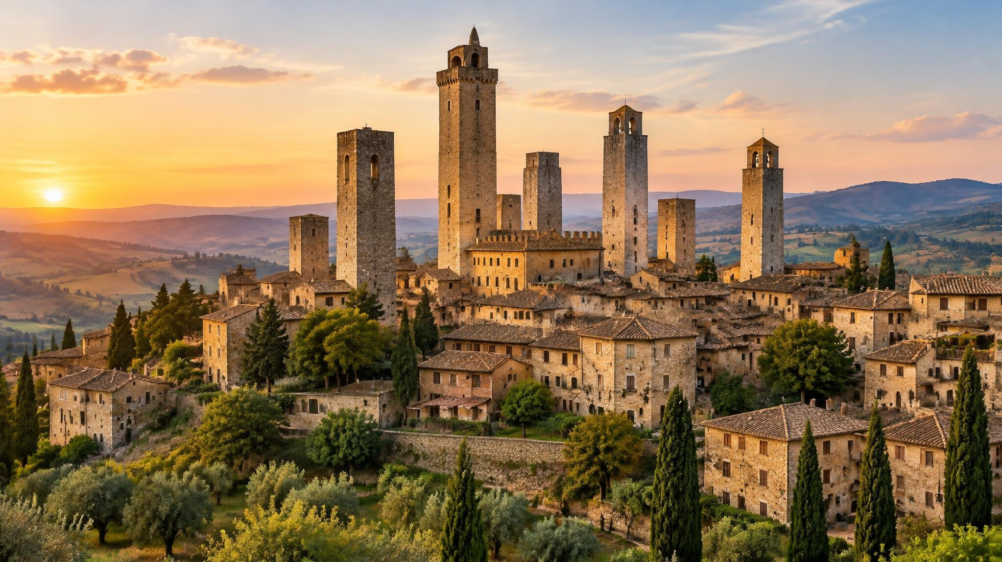 san gimignano towers