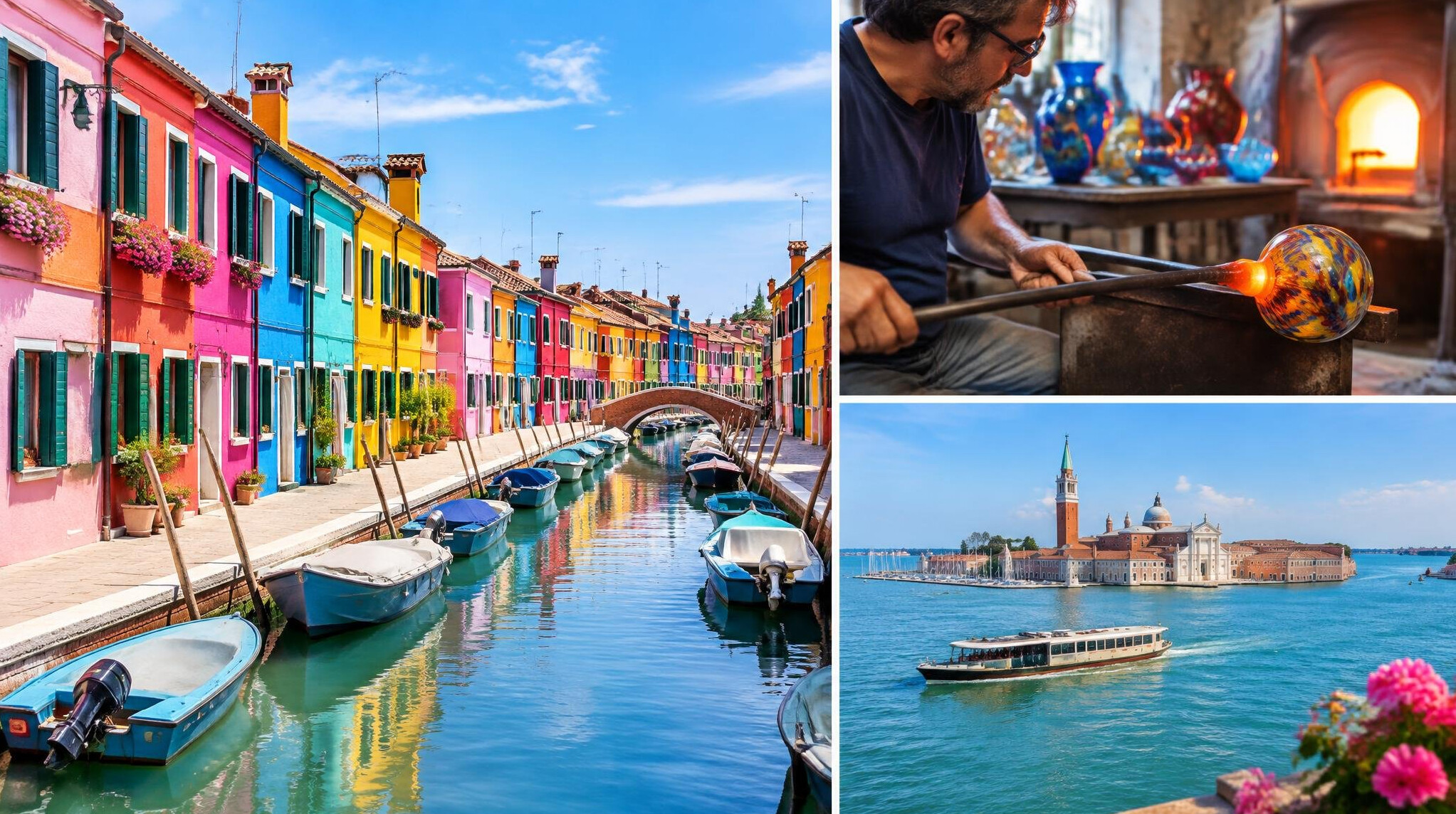 colorful houses burano