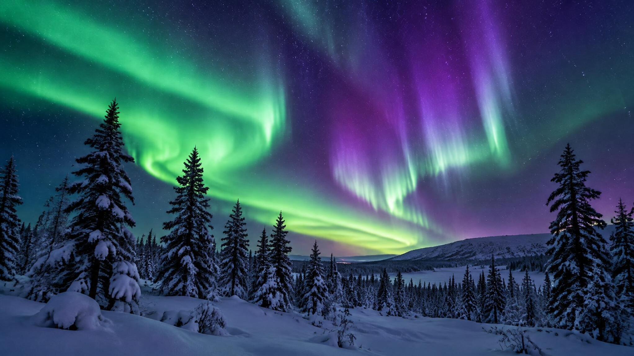 northern lights lapland